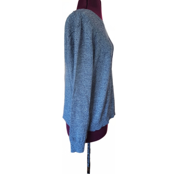 Nautica Long Sleeve Anchor Intarsia Womens Sweater Top - Picture 7 of 16